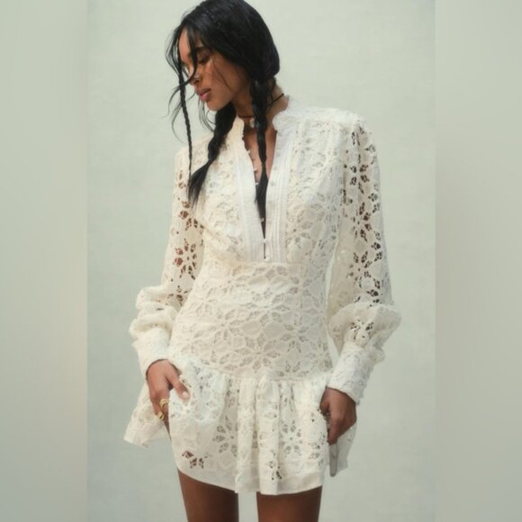 Bardot Remy Lace Mini Dress - Picture 2 of 6